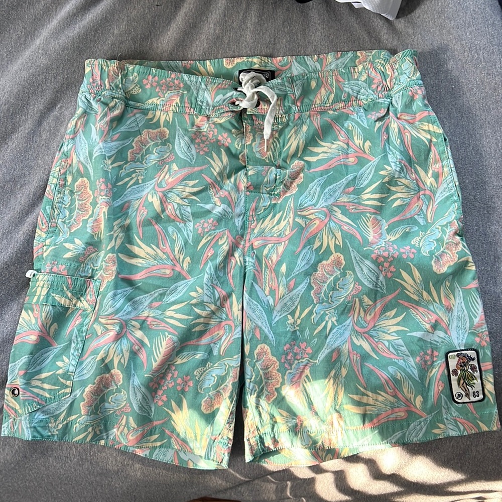 Quiet Storm Men’s Swim Trunks